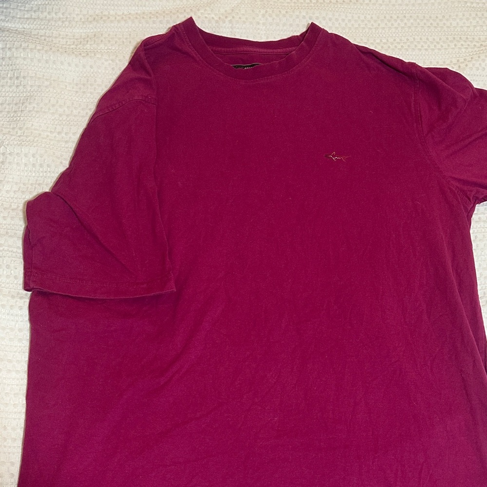 Men's Greg Norman Purple/Maroon T-Shirt